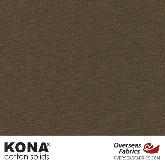 Kona Cotton Solids Otter - 44" wide - Robert Kaufman quilting fabric