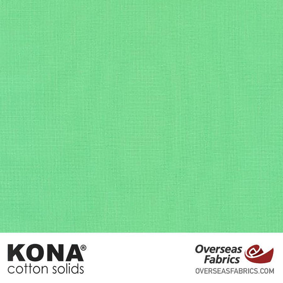 Kona Cotton Solids Parakeet - 44" wide - Robert Kaufman quilting fabric