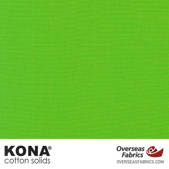 Kona Cotton Solids Parrot - 44" wide - Robert Kaufman quilting fabric