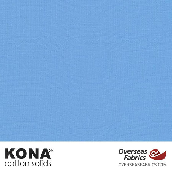 Kona Cotton Solids Periwinkle - 44" wide - Robert Kaufman quilting fabric