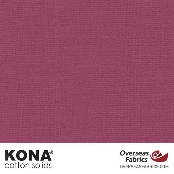 Kona Cotton Solids Plum - 44" wide - Robert Kaufman quilting fabric