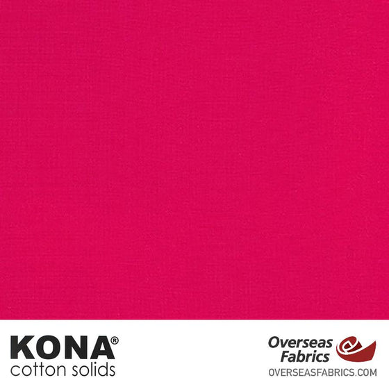 Kona Cotton Solids Pomegranate - 44" wide - Robert Kaufman quilting fabric