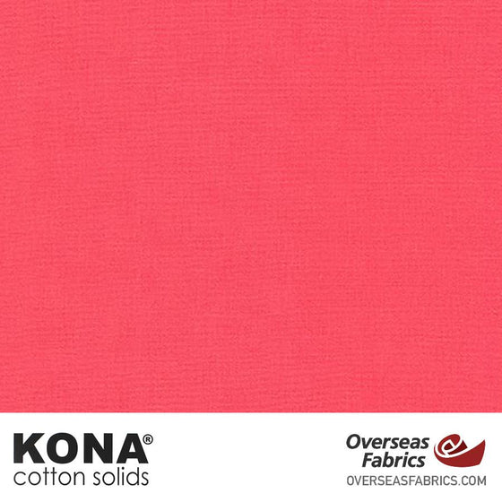 Kona Cotton Solids Punch - 44" wide - Robert Kaufman quilting fabric