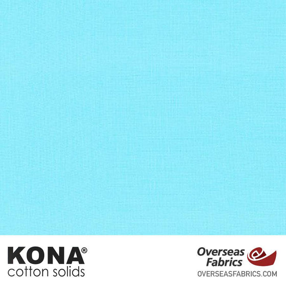 Kona Cotton Solids Robin Egg - 44" wide - Robert Kaufman quilting fabric