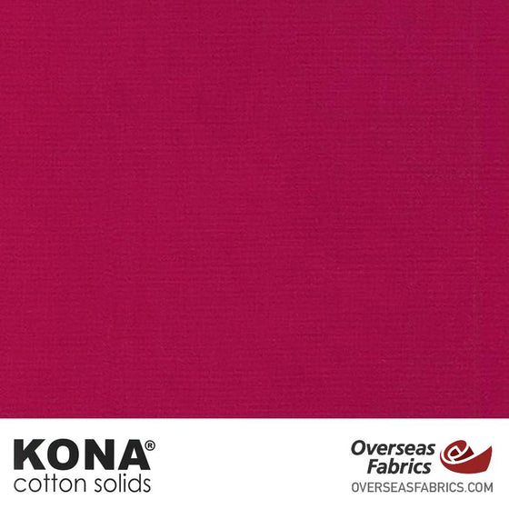 Kona Cotton Solids Sangria - 44" wide - Robert Kaufman quilting fabric