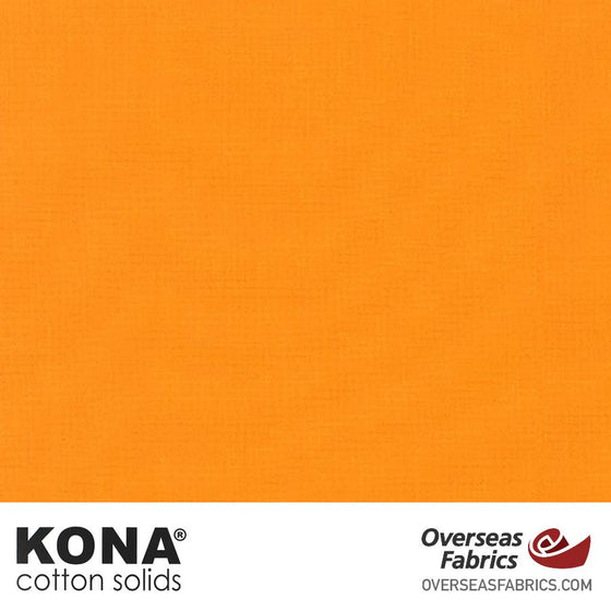 Kona Cotton Solids School Bus - 44" wide - Robert Kaufman quilting fabric