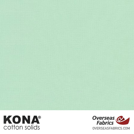 Kona Cotton Solids Seafoam - 44" wide - Robert Kaufman quilting fabric