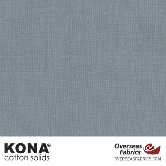 Kona Cotton Solids Shark - 44" wide - Robert Kaufman quilting fabric