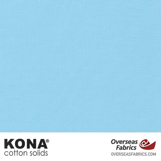 Kona Cotton Solids Spa Blue - 44" wide - Robert Kaufman quilting fabric