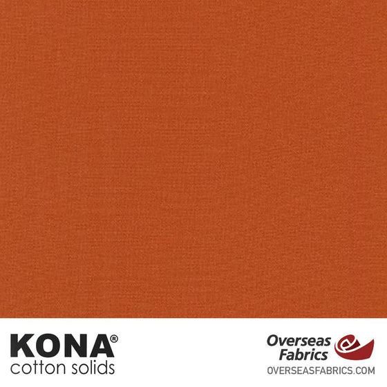 Kona Cotton Solids Spice - 44" wide - Robert Kaufman quilting fabric