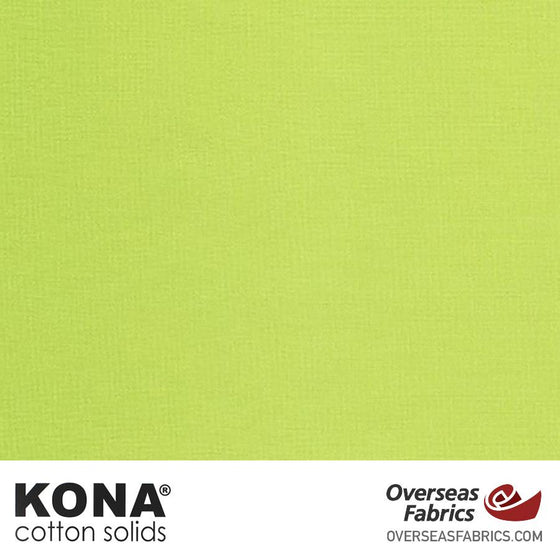 Kona Cotton Solids Sprout - 44" wide - Robert Kaufman quilting fabric