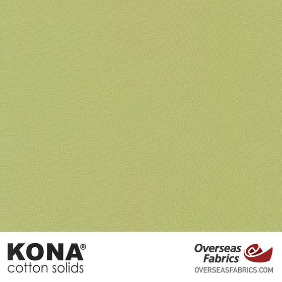 Kona Cotton Solids Tarragon - 44" wide - Robert Kaufman quilting fabric