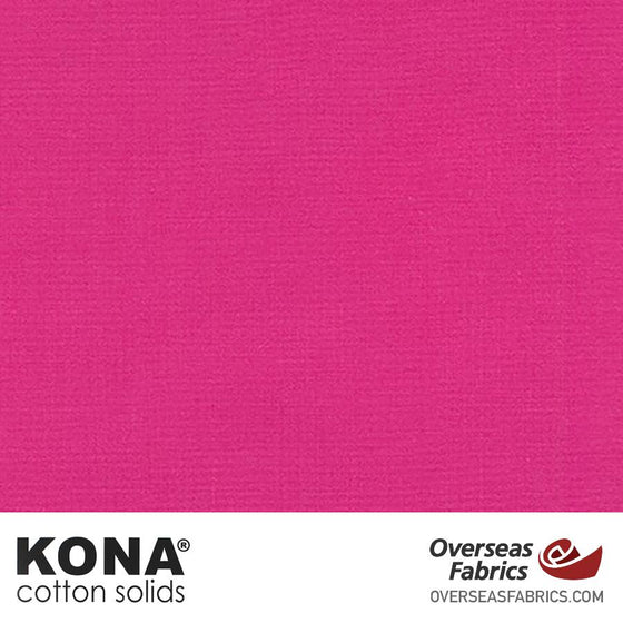 Kona Cotton Solids Valentine - 44" wide - Robert Kaufman quilting fabric