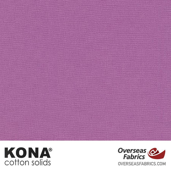 Kona Cotton Solids Violet - 44" wide - Robert Kaufman quilting fabric