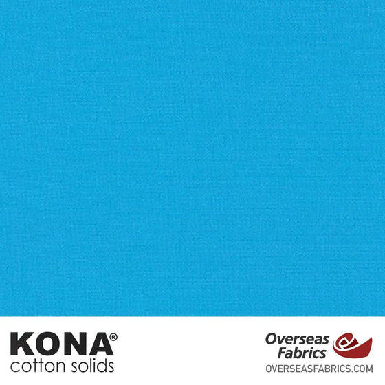 Kona Cotton Solids Water - 44" wide - Robert Kaufman quilting fabric