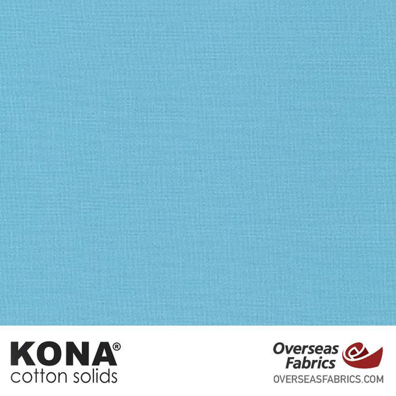 Kona Cotton Solids Waterfall - 44" wide - Robert Kaufman quilting fabric