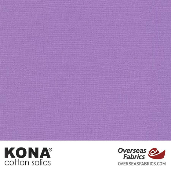 Kona Cotton Solids Wisteria - 44" wide - Robert Kaufman quilting fabric