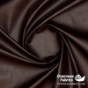 Light Vinyl Leather 56" - Dark Brown