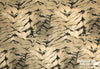 Nylon Lycra Knit 45" - Tiger Stripe, Neutral