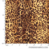 Nylon Lycra Knit 60" - Leopard Spots, Brown
