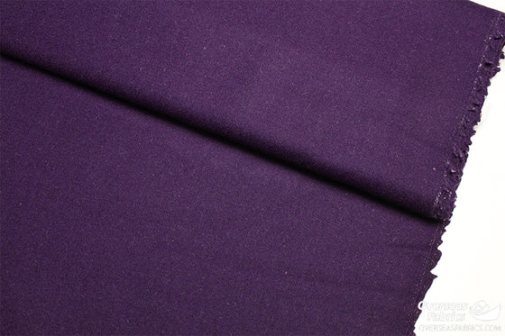 Melton Wool 60" - Purple