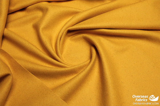 Melton Wool 60" - Yellow Gold