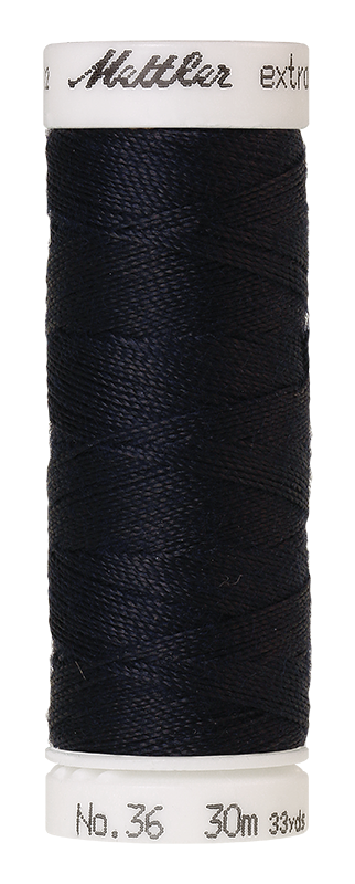 Mettler Extra Strong Polyester Thread, 30m - #0827 Dark Blue