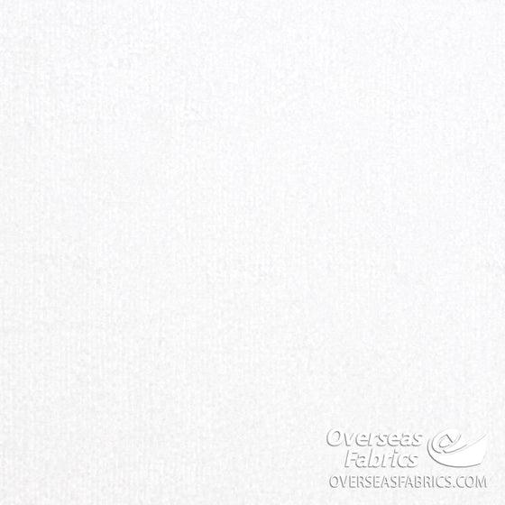 Microfibre Terry Towel 60" - White