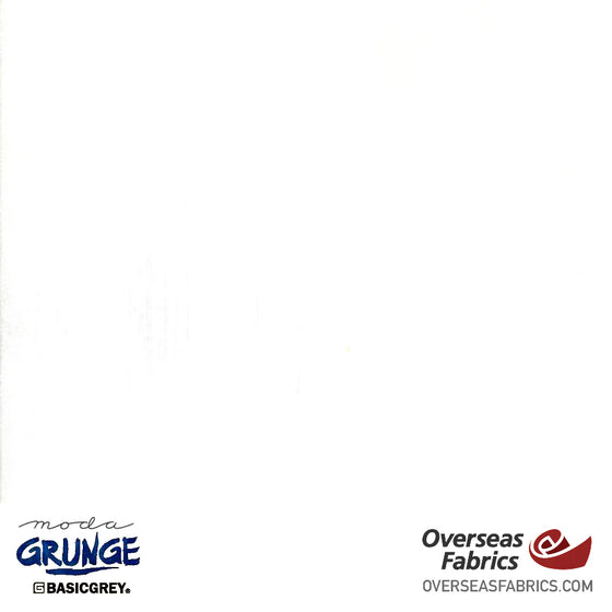 Moda Grunge 45" - White Paper