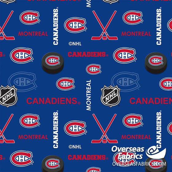 NHL Flannelette - Montreal Canadiens