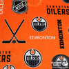 Licensed NHL Minky 60" - Edmonton Oilers