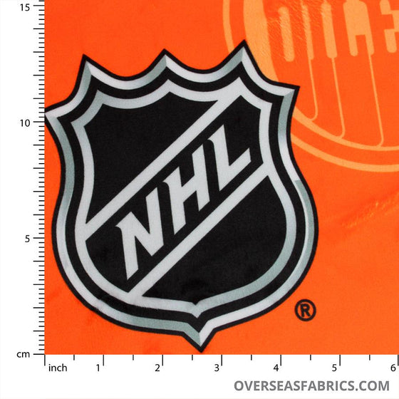 Licensed NHL Minky 60" - Edmonton Oilers