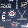 Licensed NHL Minky 60" - Winnipeg Jets