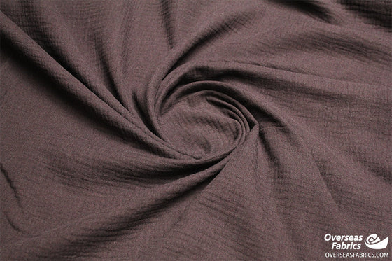 3.5oz Organic Double Gauze 52" - Shadow