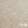 Jacquard 60" - July 2020 Collection; Design 01 - Butterfly Florals, Beige