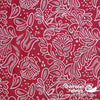 Jacquard 60" - July 2020 Collection; Design 01 - Butterfly Florals, Red