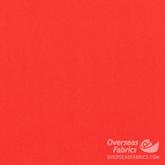 Poly-Cotton Twill 60" (6oz) - Red