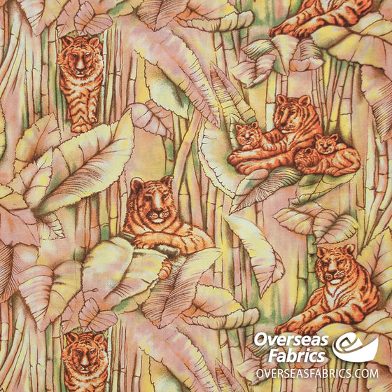 Print Concepts - Jungle Fever, Tiger King Orange