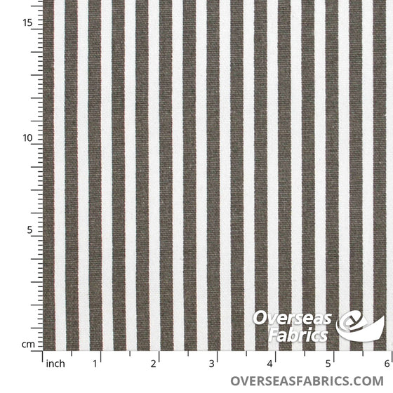 Canvas Print 60" - Grey Stripe