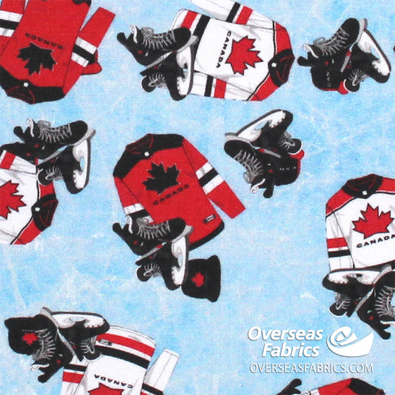 Quilters Choice - Canada's Game 2, Hockey Jerseys, Blue