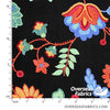 QT Fabrics - Beaded Blooms, Black
