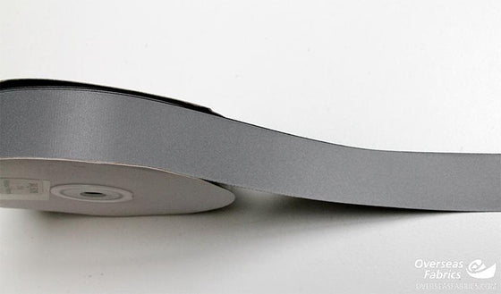 Reflective Ribbon 25mm (1") - 018 Grey