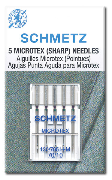 Schmetz - Microtex (Sharp) Needles, Size 80/12