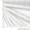100% Cotton Sheeting 90" - Striped, White