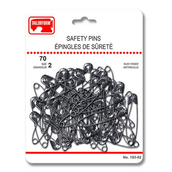 Tailorform - Safety Pins, Size 2