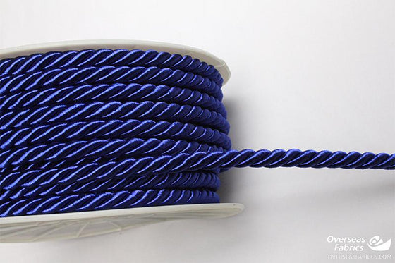 Twisted Cord 10mm (4/10") - 005 Royal Blue