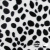 Velboa Faux Fur 60" - Spots, White