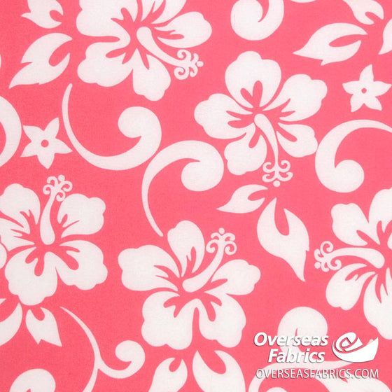 Waterproof Nylon 60" - Pink Floral