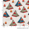 Windham Fabrics - Bear Camp, Tents, Khaki