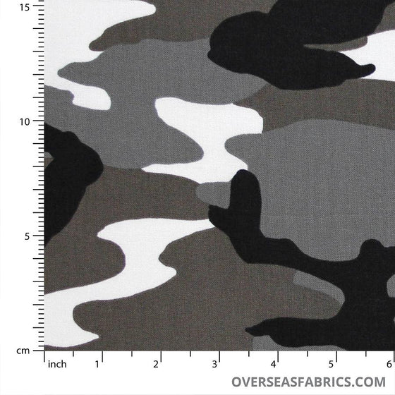 Windham Fabrics - Camouflage, Grey